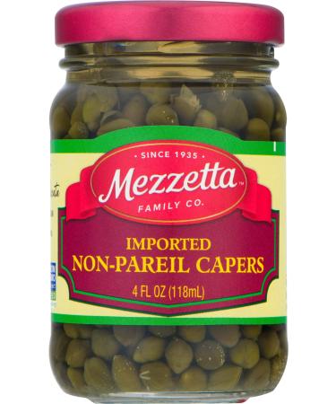 Mezzetta Non-Pareil Capers, Imported Gourmet, 4 Ounce