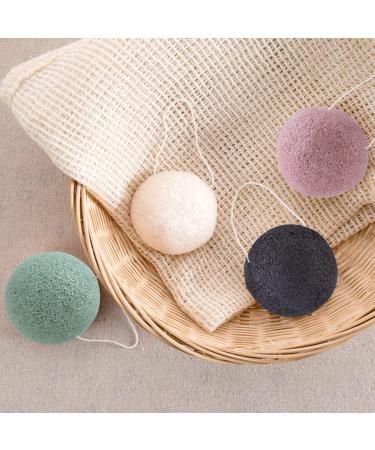 Verdant Touch Konjac Natural Facial Cleansing Sponge 1 Piece - Buy Online on GoSupps.com