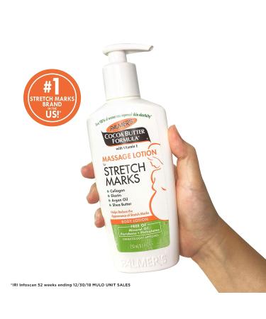 Palmer's Cocoa Butter Massage Lotion for Stretch Marks | 6-Pack Vitamin E Collagen & Shea Butter | Best for Skin Care - Buy Online on GoSupps.com
