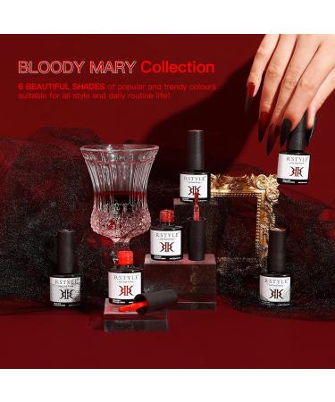 RSTYLE UV Nail Polish Gel Nail Polish Set 16 Pieces Shellac Nail Polish Nail Gel Colours UV Gel Shellac Nail Polish Gel Nails Starter Set for DIY Nail Art Nail Design Brown 5 ml - Buy Online on GoSupps.com