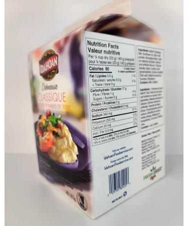 Idahoan Real Mashed Potatoes 1.47 KG - Makes 80 - 1/2 Cup Servings - Made with 100% Real Idaho Potatoes Just Add Water - Buy Online on GoSupps.com