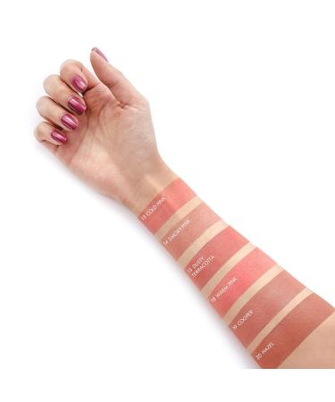 Luxvisage Long-Lasting 6 Colors Blusher in Warm Pink - Sculpt and Highlight Cheeks - Buy Online on GoSupps.com