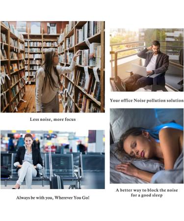 Heartrotek Earplugs for Sleep - 2 Pairs (32DB) Noise Reduction for Side Sleepers Snoring Travel Work Safety & Construction - Purple - Buy Online on GoSupps.com