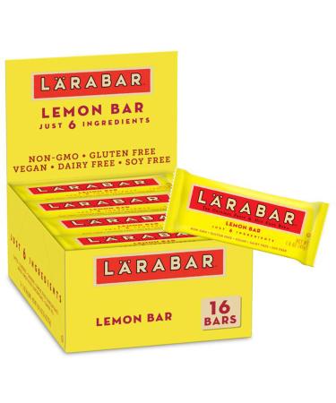 Larabar The Original Fruit & Nut Food Bar Lemon Bar 16 Bars 1.6 oz (45 g) Each