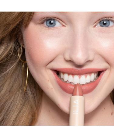 ILIA Color Block Lipstick - Amberlight (French Nude) | Non-Toxic, Vegan, Cruelty-Free, Clean Makeup - Buy Online on GoSupps.com