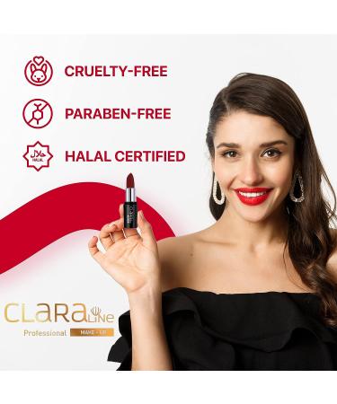 Claraline Barbie Pink 462 Matte Lipstick | Long-Lasting, Highly Pigmented Lip Makeup for Women | Smudge-Proof, Cruelty-Free & Halal-Certified - Buy Online on GoSupps.com