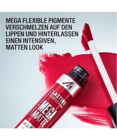  Manhattan Manhattan Lasting Perfection Mega Matte Liquid Lip Colour 910 - Buy Online on GoSupps.com