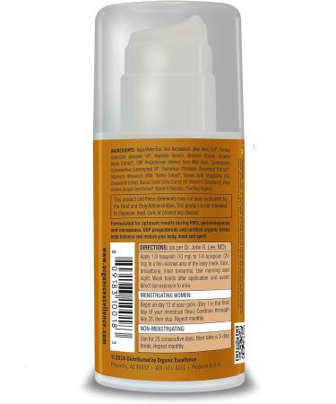 Organic Excellence Feminine Balance Therapy 3 oz - Natural Relief for Women's Health - Buy Online on GoSupps.com