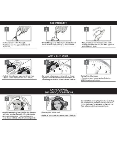 Just 5 Women's 5 Minute Permanent Hair Color - Darkest Brown | Grey Hair Coloring with Conditioner for Women - Buy Online on GoSupps.com