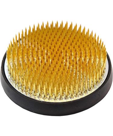 JapanBargain 2299  Flower Frog Japanese Kenzan for Ikebana Vase Flower Arrangements Brass Floral Arranging Pin Needle Holder Made in Japan  4-1/8 Diameter Diameter 4-1/8