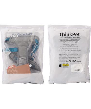 Thinkpet Anti-Pull Dog Harness with Handle - Adjustable Breathable Reflective for Medium Dogs - Orange (1 Pack) - Buy Online on GoSupps.com