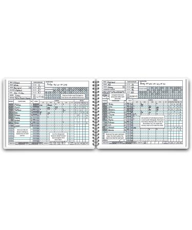 Basketball Scorebook for 36 Games | 8.5x11 Playbook for Coaches | High School/Middle School Stats Book | Made in USA - Buy Online on GoSupps.com