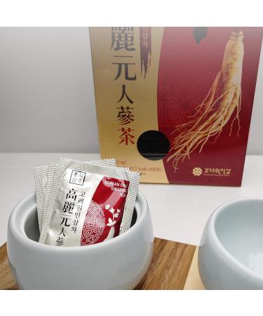 LENITH Korean Panax Ginseng Roots Extract Granules Tea 50T 150g (3g X 50 bags) - Buy Online on GoSupps.com