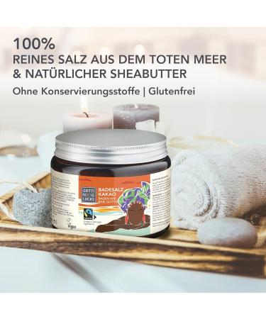 Goddess of Luck Bath Salt - Vegan Fairtrade Bath Crystals in Glass - Natural 450g Bath Additive for Relaxation - Buy Online on GoSupps.com