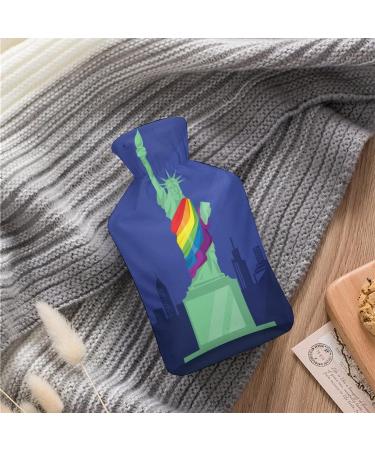Plush Hot Water Bottle with Cover - Hand Warmer for Adults & Children 26.5x15.3cm - Ideal for Comfort & Warmth - International Shipping Available - Buy Online on GoSupps.com