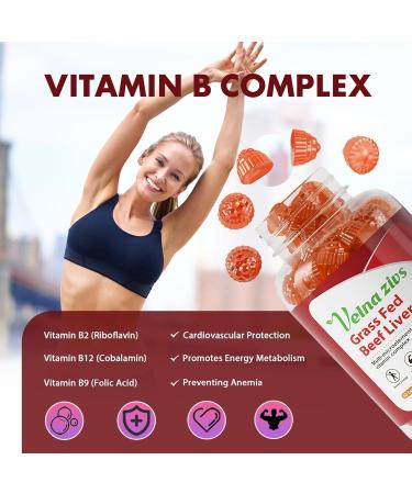 Velna zivs Beef Liver Gummies and L-Lysine Gummies - Buy Online on GoSupps.com
