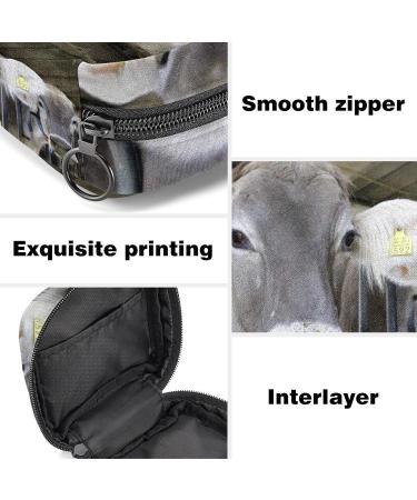 HomeDecorZone Funny Animal Cow Livestock Period Bag Sanitary Napkin Storage Bag Portable Period Bags for Teen Girls Period Small Pouch Pad Bag for Feminine Products Multicoloured 07 - Buy Online on GoSupps.com