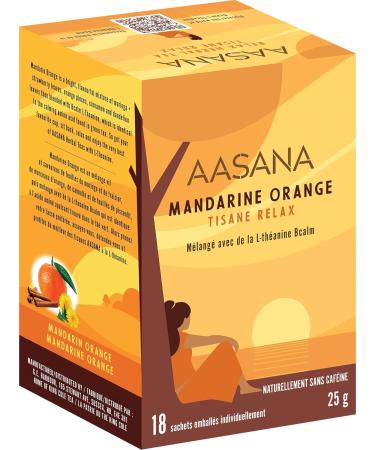 AASANA Mandarin Orange 25g 18 tea bags - Buy Online on GoSupps.com