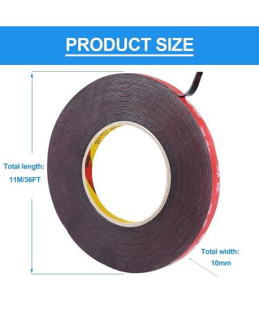 3M Double Sided Tape Heavy Duty - 36.5FT x 0.4 Inch Width, Waterproof for Car, Home & Office Decor - Buy Online on GoSupps.com