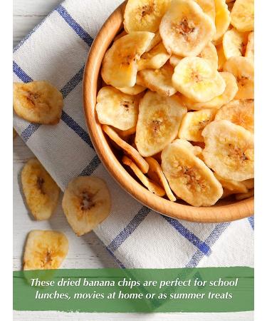 Buy Sweetened Banana Chips - 2 LBS Resealable Bag | NUTS U.S. - Buy Online on GoSupps.com