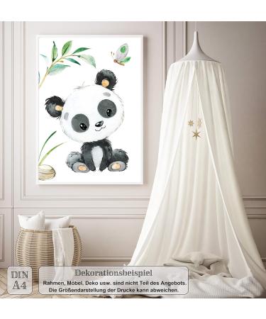 LALELU-Prints Adventurous Safari: Set of 6 Jungle Elephant Posters for Kids' Rooms Perfect Wall Decor for Boys and Girls (DIN A4 Unframed) - Buy Online on GoSupps.com