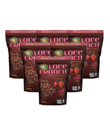 Nature's Path Love Crunch Dark Chocolate & Red Berries Granola - Organic 11.5 oz - Buy Online on GoSupps.com