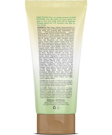 Organic Hair Energizer Hair Growth 4 Piece Set with Pro Vitamin-B5, DHT-Blockers & Ph-Balancing - Men, Women, Teens - Buy Online on GoSupps.com