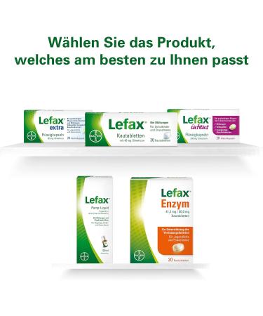 Lefax Intense Liquid Capsules for Flatulence Relief | Easy to Swallow | 50 Capsules | Gas & Abdominal Pain Solution - Buy Online on GoSupps.com