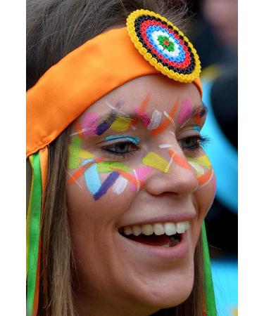 Mosaiz Face Painting Kit for Kids - 12 Colors Water Based Paint Sticks for St Patricks Day, Halloween & Cosplay - Washable & Twistable Body Paint Set for Adults - Buy Online on GoSupps.com