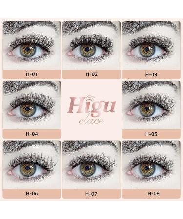Lash Clusters DIY Eyelash Extensions 72 Pcs D Curl 8-16mm | Thin Stem Individual Cluster Lashes for Self-application | Reusable Wisps (H-02 D Curl 8-16mm) - Buy Online on GoSupps.com