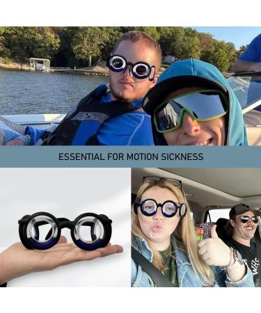 Motion Sickness No More: Anti-Carsickness Glasses for Adults & Kids - Easy Relief from Nausea & Discomfort on The Road(Black) - Buy Online on GoSupps.com