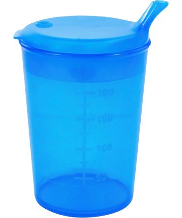 Medi-Inn+ Beak Cup 250ml - Blue Drinking Cup with 4x4mm Opening | International Shipping Available - Buy Online on GoSupps.com