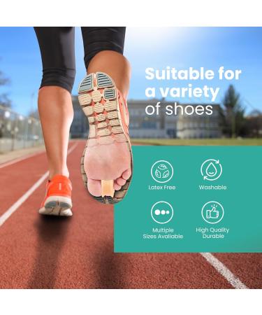 Welnove Hammertoe Corrector - 6 Pack Soft Gel Toe Splints - Toe Straighteners for Bent, Curled, Crooked Toes - Toe Corrector for Men and Women - 3 Sizes (Beige) - Buy Online on GoSupps.com
