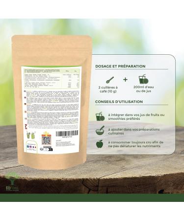 Psyllium Blond Bio - Bioptimal - Teguments de Psyllium en Poudre Fine - Husk Powder - Farine - Digestion Transit Coupe Faim - Origine Inde - Conditionn en France - Certifi Ecocert - 150g 150 g (Lot de 1) - Buy Online on GoSupps.com