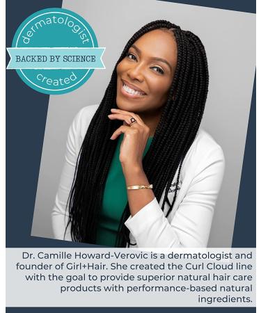 GIRL+HAIR Moisturizing Shampoo and Conditioner Set - 2x 10.1 fl.oz - Hydrate Dry Hair, Reduce Frizz, Vegan Formula - Color Safe, No Silicones or Parabens - Buy Online on GoSupps.com