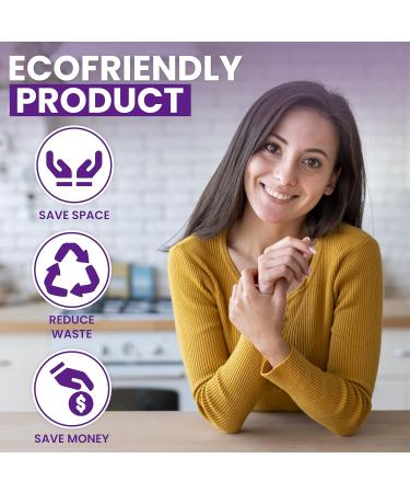 All-Purpose Cleaner Refills - Eucalyptus & Lavender Multi-Surface Cleaning Tablets (8 Count) - Makes 8x 24 fl oz Bottles - Eco-Friendly & Powerful Cleaning Solution - Buy Online on GoSupps.com
