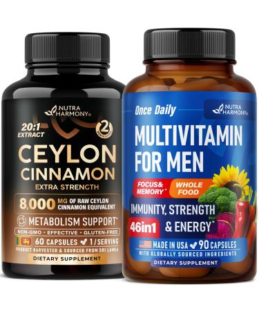 NUTRAHARMONY Ceylon Cinnamon & Multivitamins for Men Capsules