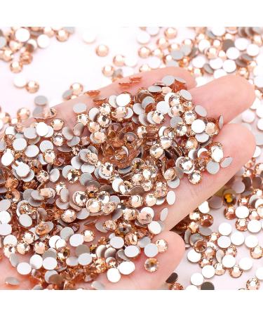 1440pcs Rhinestones & Nail Crystals - Champagne SS6 Nail Art Gems for DIY Manicure - Buy Online on GoSupps.com