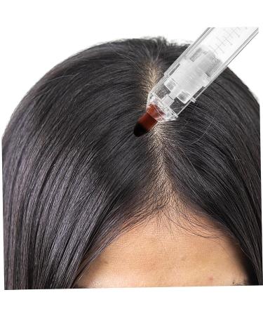 Oil Applicator for Hair - Scalp Brush & Dropper for Hair Care Anti-Hair Loss and Tonic Application - 11.3x2cm Transparent - Buy Online on GoSupps.com