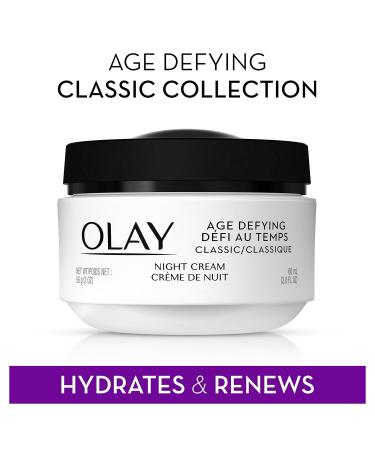 Buy Olay Age Defying Night Cream - Vitamin E Moisturizer Pack of 3 for Youthful Skin - International Shipping Available - Buy Online on GoSupps.com