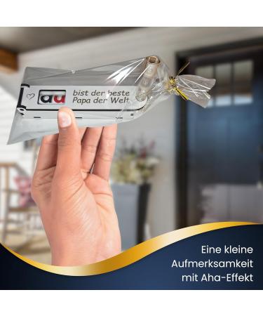 Best Dad in the World - Personalized DUPLO Chocolate Bar Gift Box with Banknote Compartment | International Shipping - Buy Online on GoSupps.com