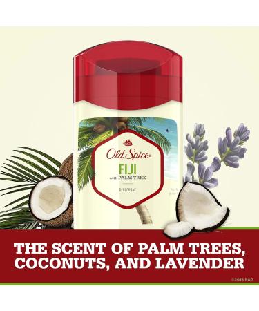 Old Spice Aluminum Free Deodorant for Men Fiji - 3.0 oz (Pack of 3) - Palm Tree Scent - Fiji 3 Count - Buy Online on GoSupps.com