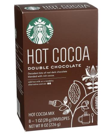 Starbucks Double Chocolate Hot Cocoa Mix - 8 Count, Pack of 3 | Rich & Creamy Treat - Buy Online on GoSupps.com