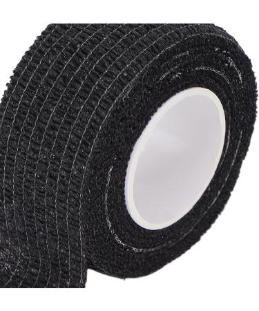 Self Adhesive Bandage - Elastic Cohesive Wrap (10 Rolls) - Breathable Waterproof Adjustable Tightening Force - Ideal for Gauze Fixing - Black - Buy Online on GoSupps.com