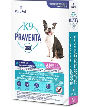 Parapet K9 Praventa 360 for Medium Dogs 6 Tubes - Buy Online on GoSupps.com