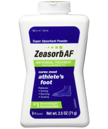 Zeasorb Antifungal Powder Treatment For Athletes Foot - 2.5 Oz (3 Pack)