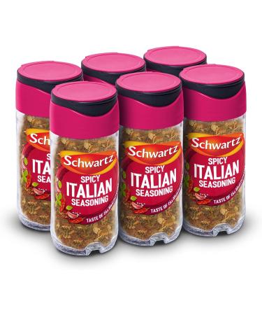 Schwartz Thai 7 Spice Seasoning 52 g Bulk Pack of 6 & Spicy Italian Seasoning 42 g (Pack of 6) + Spicy Italian Seasoning 42 g - Buy Online on GoSupps.com
