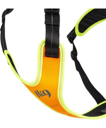 Julius-K9 Mantrailing & Outdoor Dog Harness - XS UV Orange with Neon Edge | International Shipping Available - Buy Online on GoSupps.com
