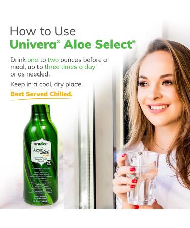 Univera Aloe Select Prebiotic Supplement | Immune Support | Digestive Enzymes | Aloe Vera | Reduce Inflammation | Mango Flavor | 30-Day Supply | 33 Fl Oz - Buy Online on GoSupps.com