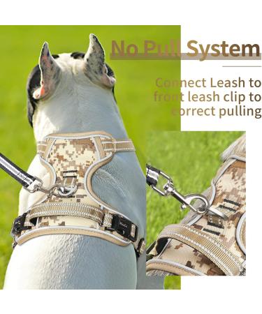 Shop Heele Camouflage Dog Crockery & Adjustable Harnesses - Reflective Breathable Dishes for Small & Medium Dogs - Buy Online on GoSupps.com